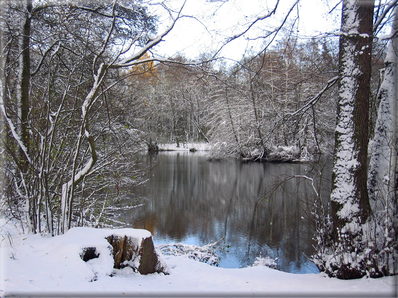 foto Parco Wilhelmshöhe in Inverno